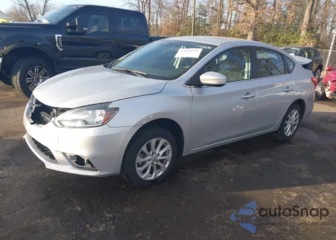 2018 Nissan Sentra Sv из США, поврежденный, VIN 3N1AB7AP8JL652682